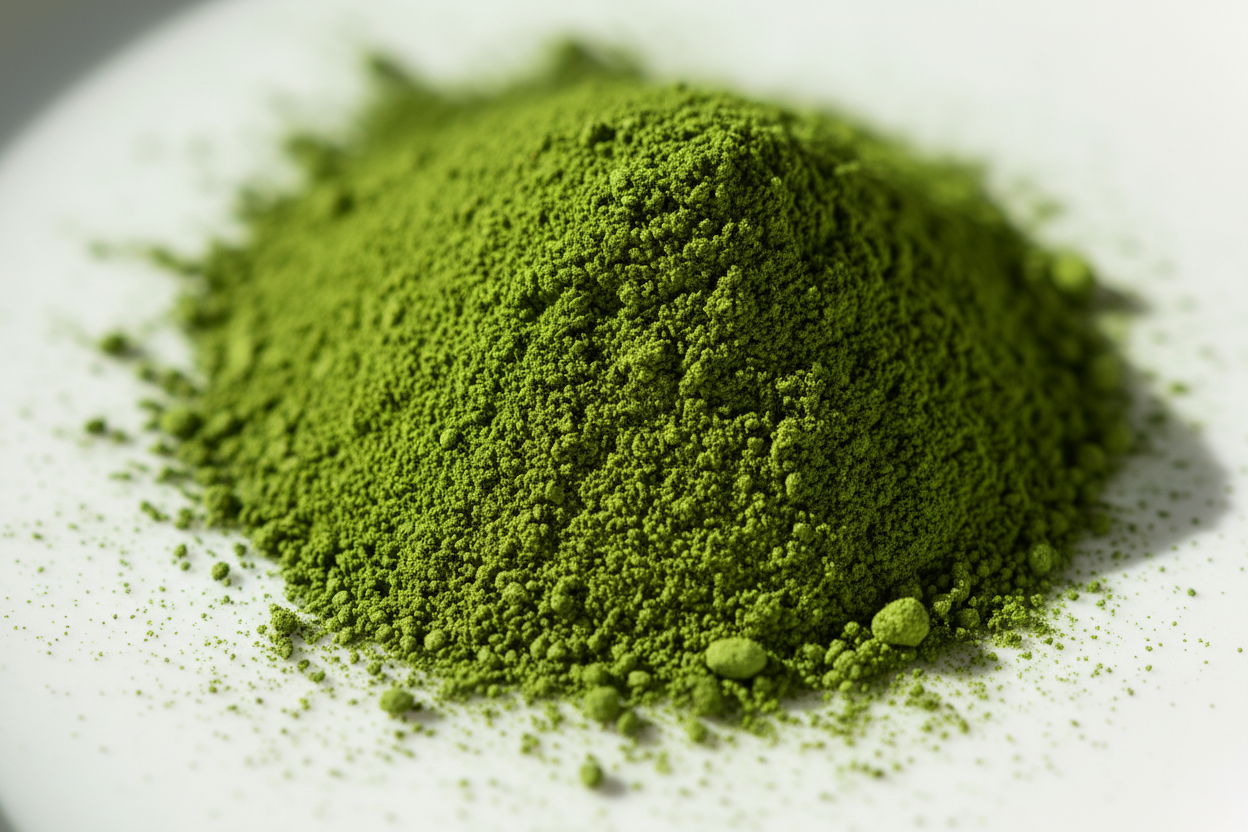 抹茶の粉だけ